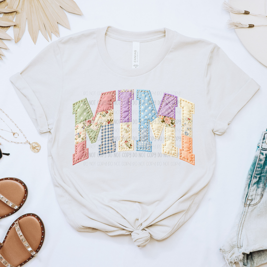 Patchwork * Mimi | Graphic Apparel Tee