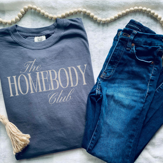 The Homebody Club | Graphic Apparel Tee