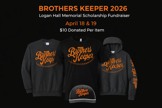 Brothers Keeper 2026 Tournament Tee | Logan Hall Memorial Fundraiser