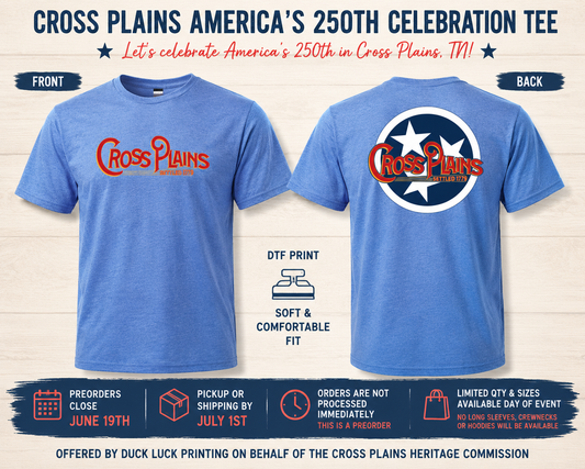 Cross Plains Tee 🇺🇸