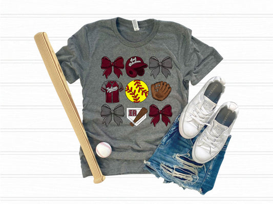 East Robertson Softball Croquette Shirt