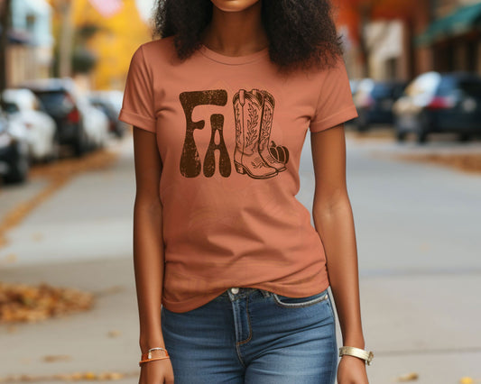 Fall Boots Shirt