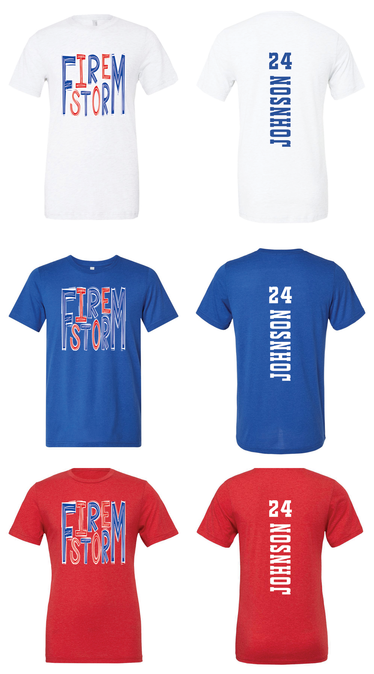 FIRESTORM Sketch Triblend Shirt