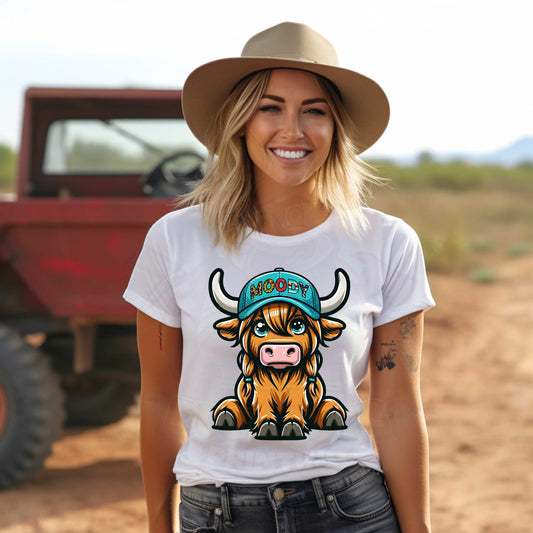 Moody_Highland Cow_Shirt