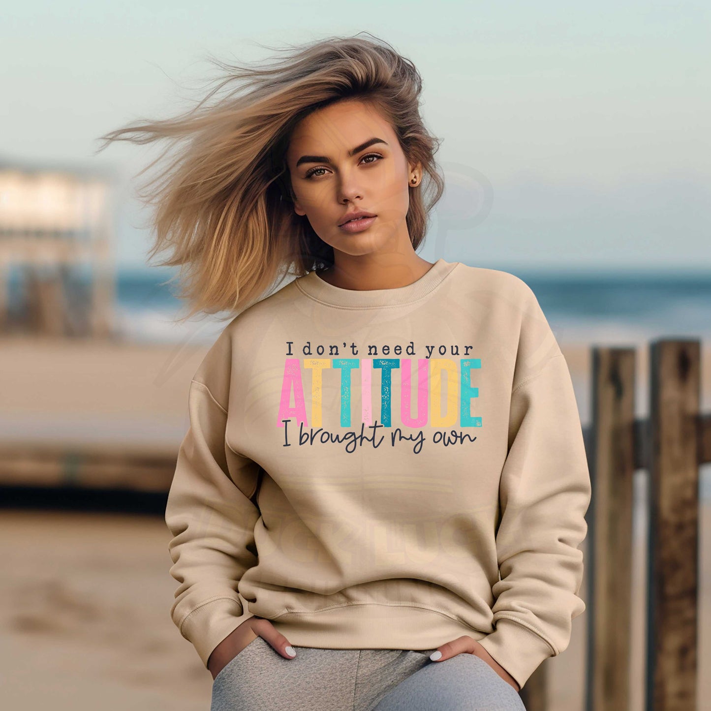 I don't need your attitude, I brought my own_shirt