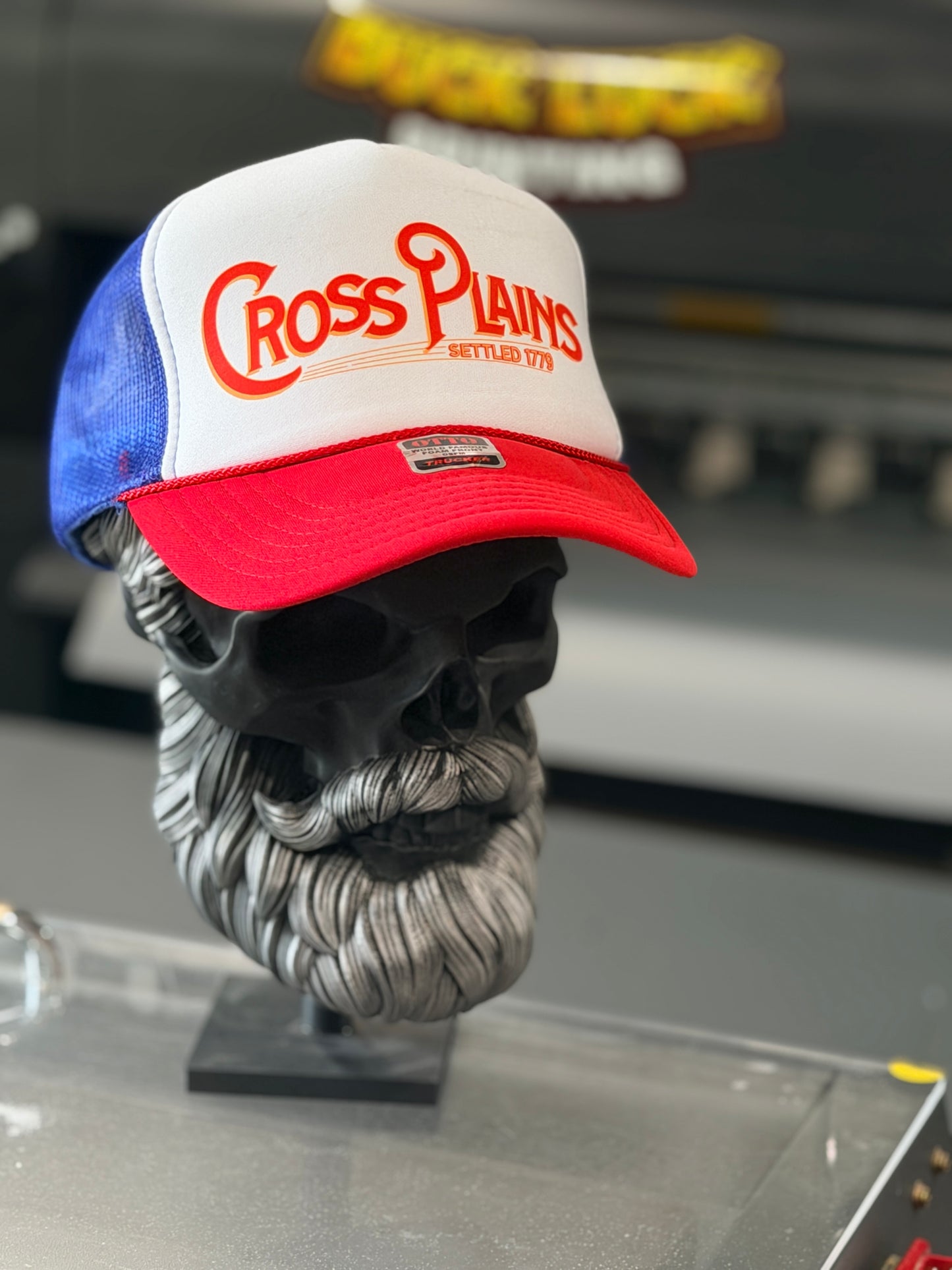 Cross Plains America’s 250th Celebration Foam Trucker Hat 🇺🇸