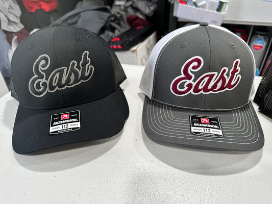 East Embroidered Trucker Hat