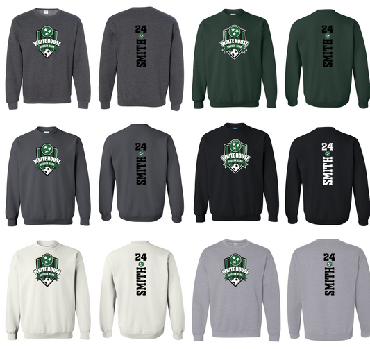 White House Soccer Club Crewneck Sweatshirts
