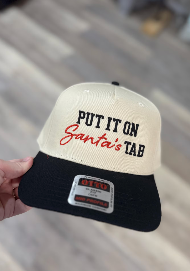 Put It On Santa’s Tab Holiday Hat – Otto Classic Mid Profile