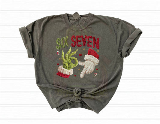 67_six seven_Holiday Shirt