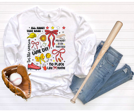 Softball Game Day Clip Art