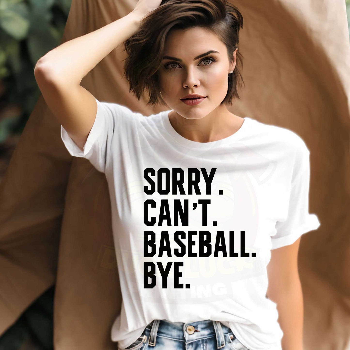 Sorry Can't Baseball Bye _ Shirt