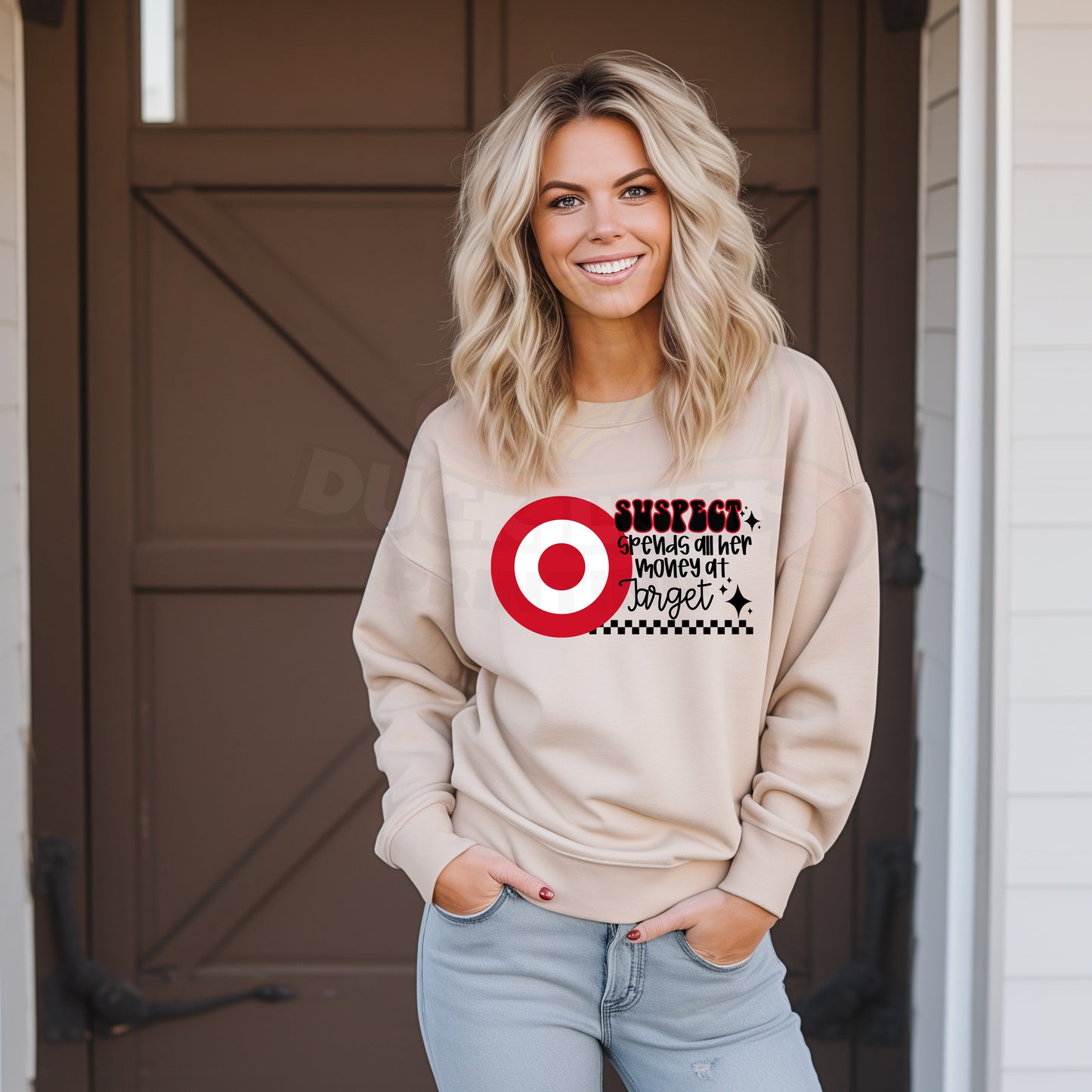 Suspect Spends all her Money at Target Shirt