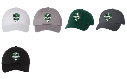 White House Soccer Club Embroidered Dad Hat
