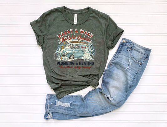 Christmas Plumbing Shirt_ Wet Bandits
