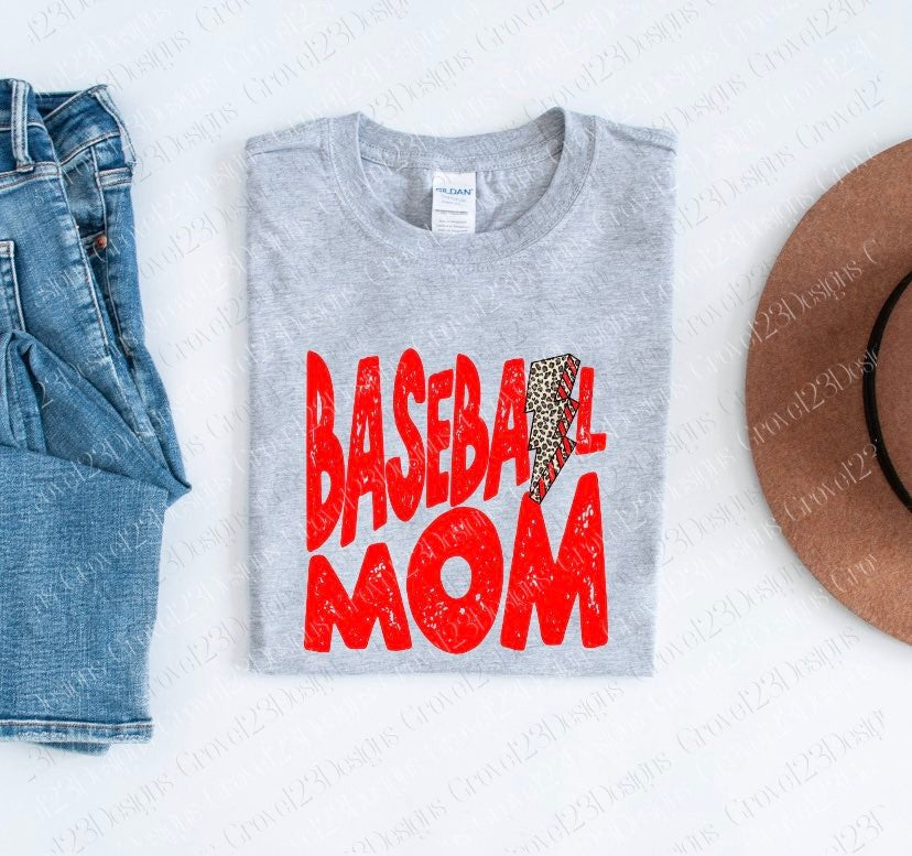 Baseball Mom Tee