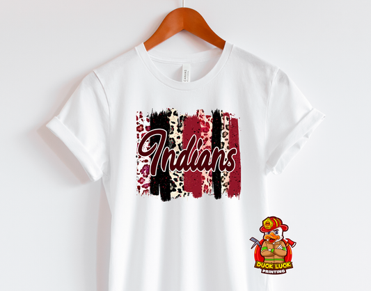 Indians Brush Strokes