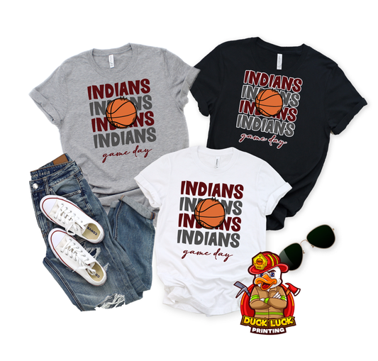 Indians Basketball Game Day