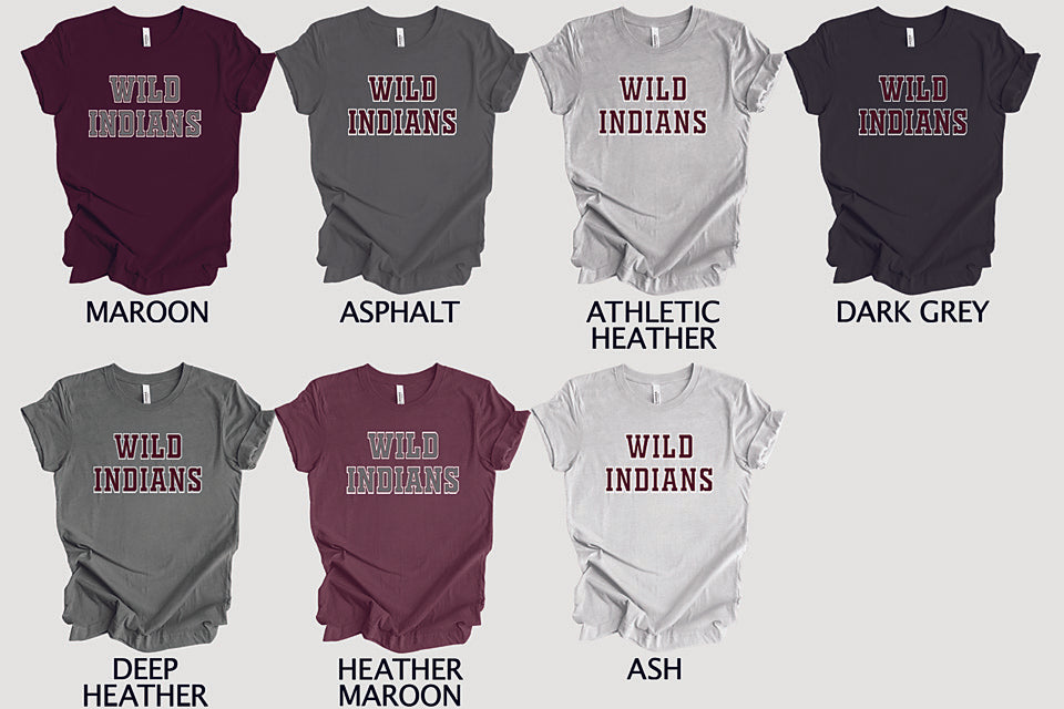 Wild Indians Spirit Shirts
