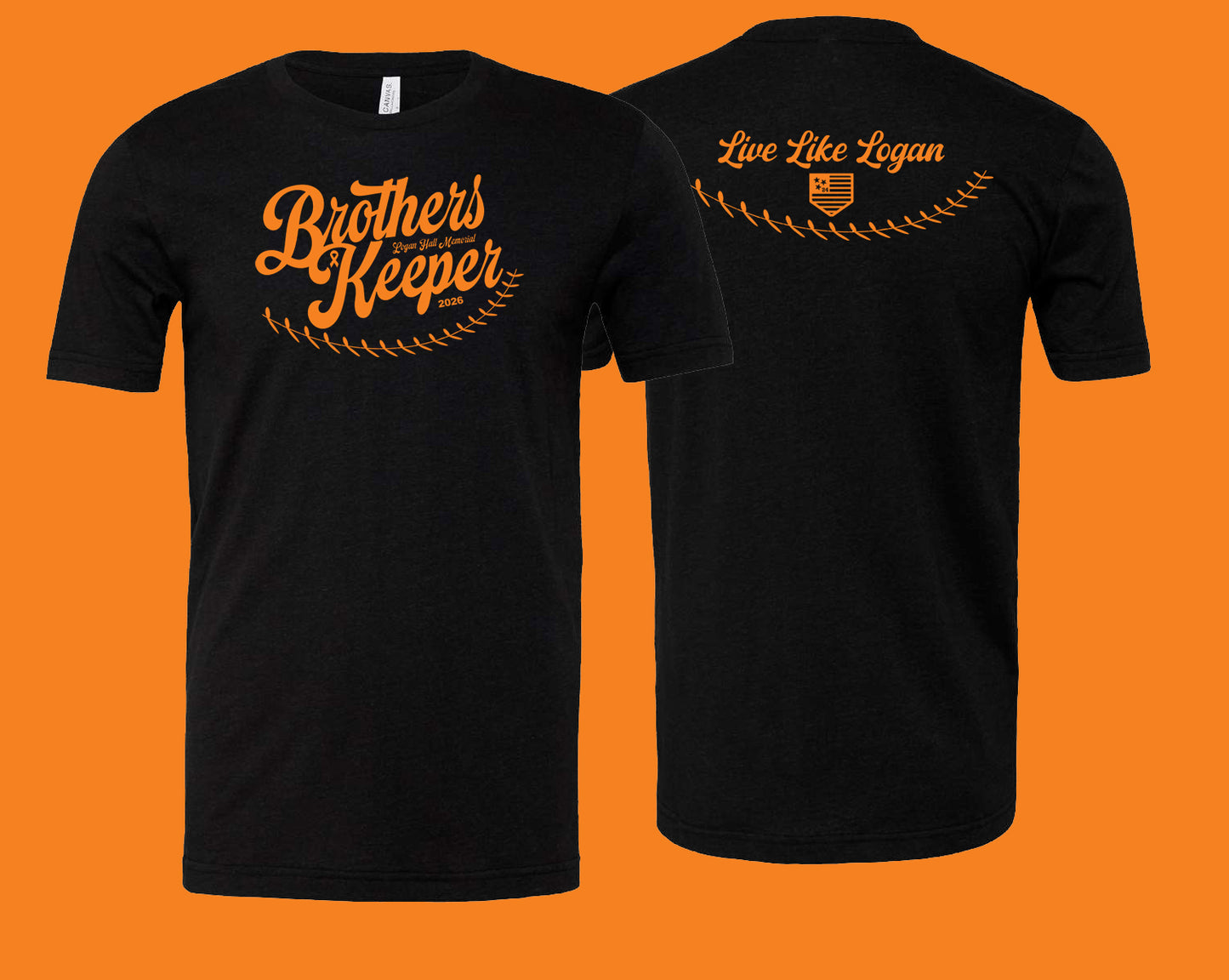 Brothers Keeper 2026 Tournament Tee | Logan Hall Memorial Fundraiser