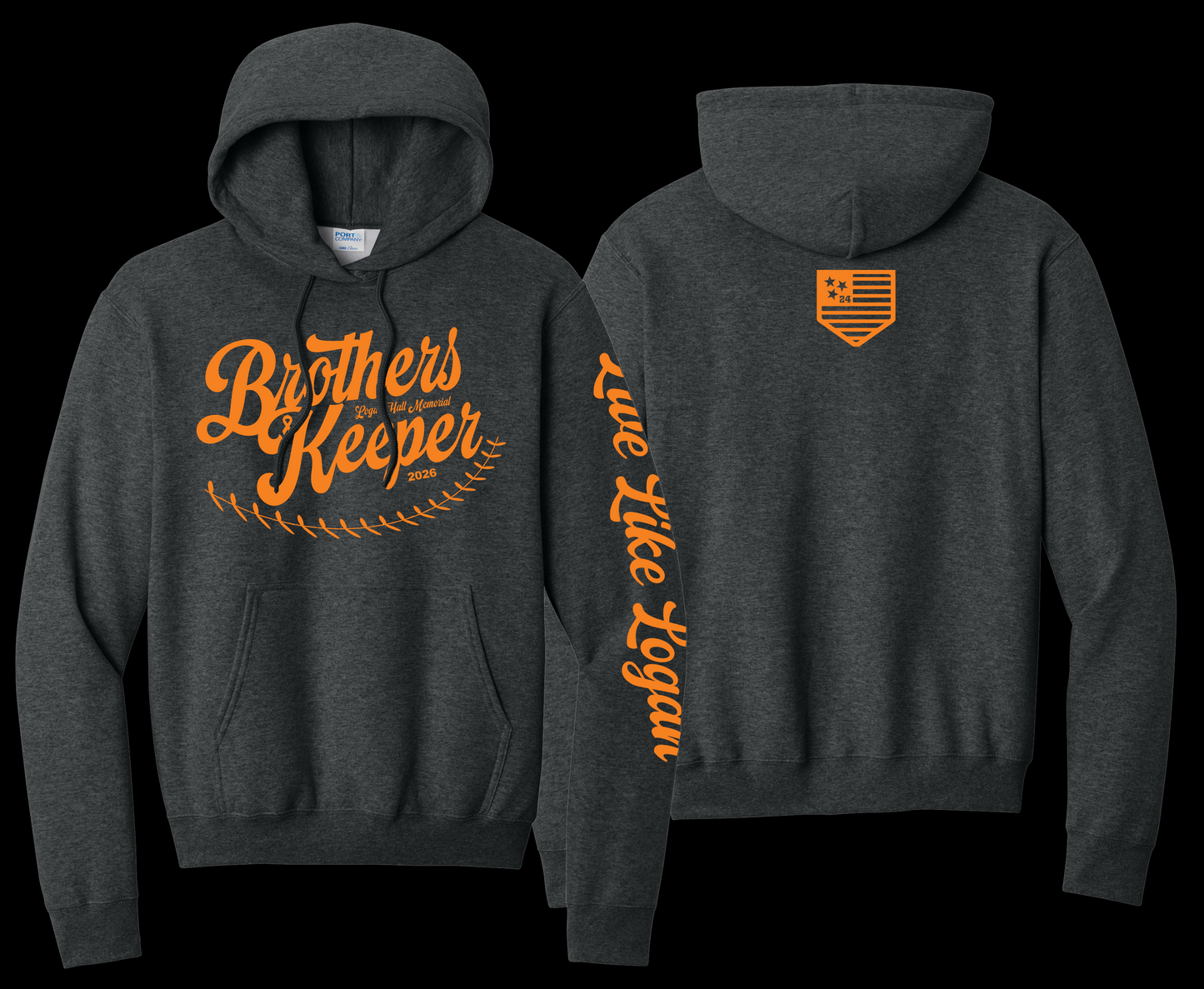 Brothers Keeper 2026 Tournament Tee | Logan Hall Memorial Fundraiser