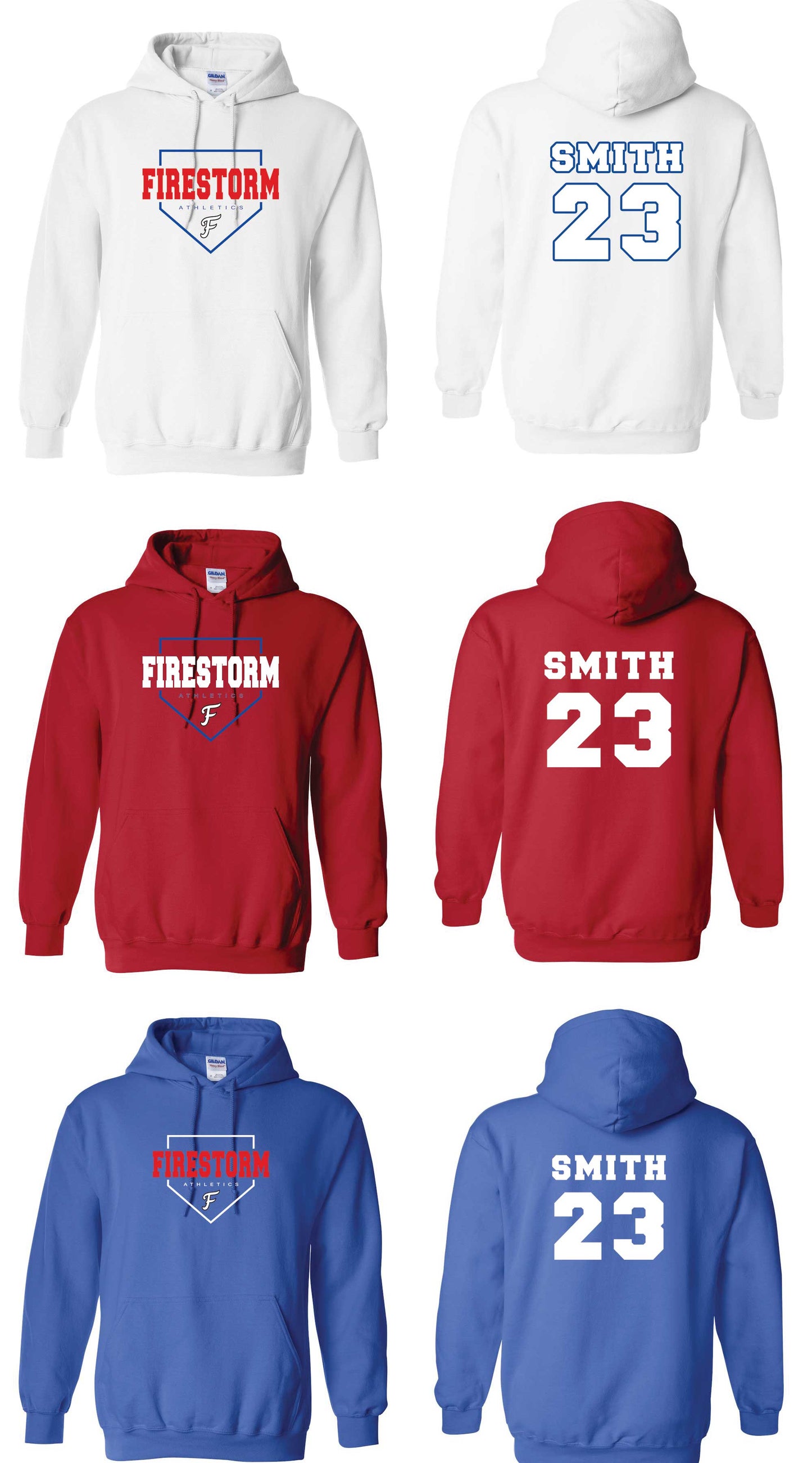 Firestorm Base Design Sweatshirts