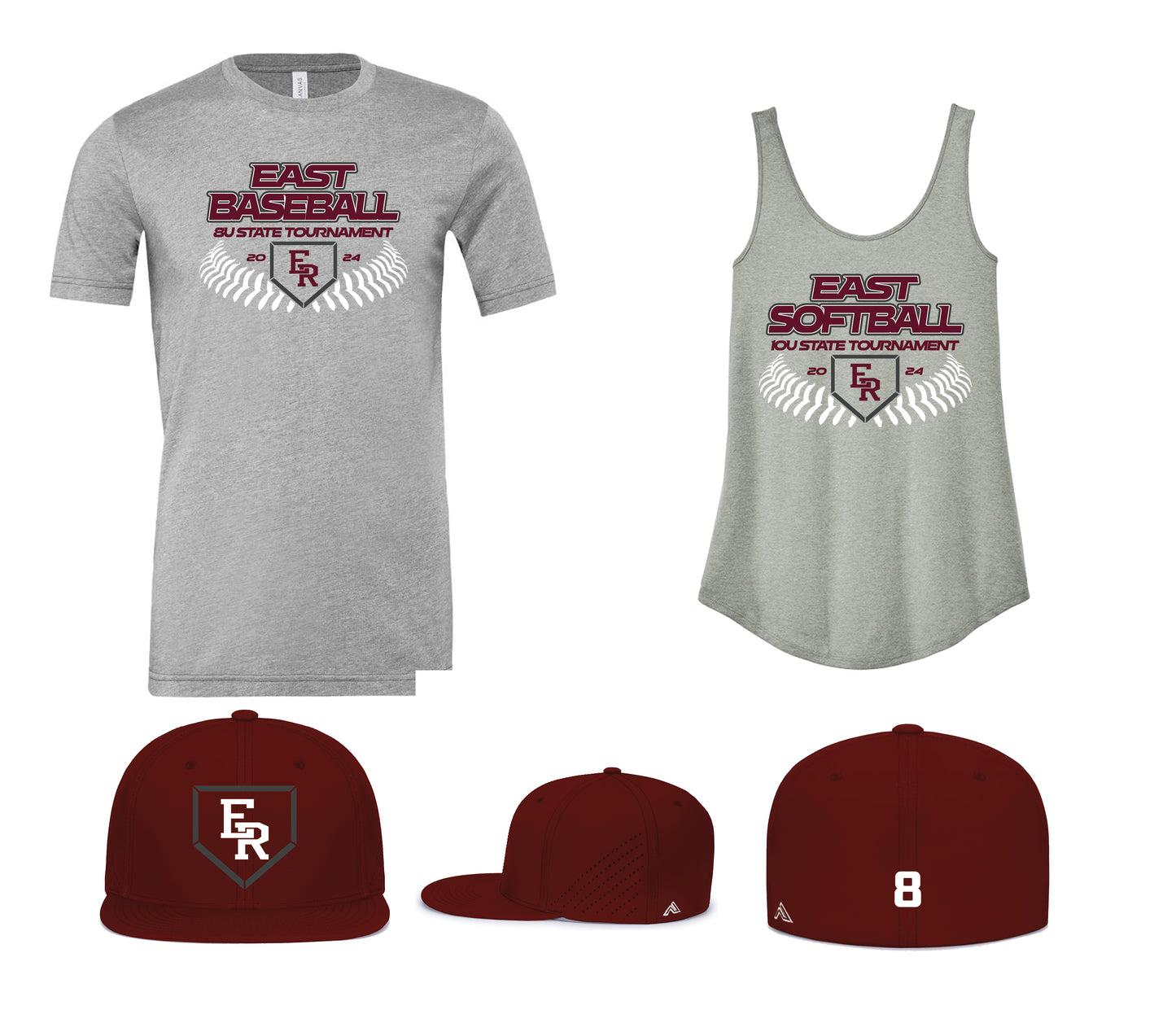 East Softball/Baseball State Tournament Gear