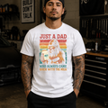 Just A Dad Who Always came back  | Graphic Apparel Tee