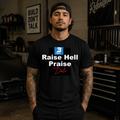 Raise Hell Praise Dale  | Graphic Apparel Tee