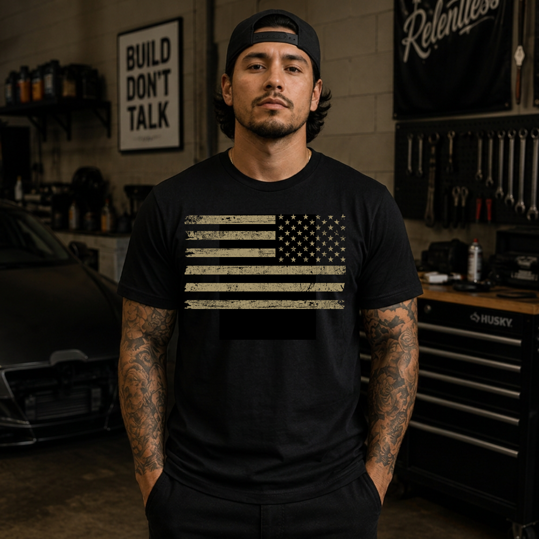 Flag  | Graphic Apparel Tee