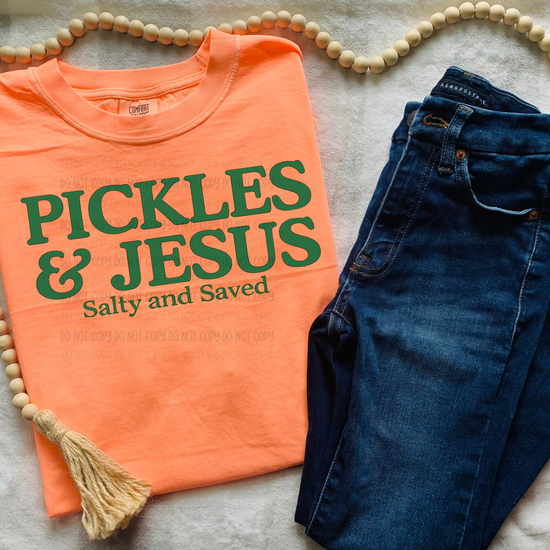 Pickles & Jesus | Graphic Apparel Tee