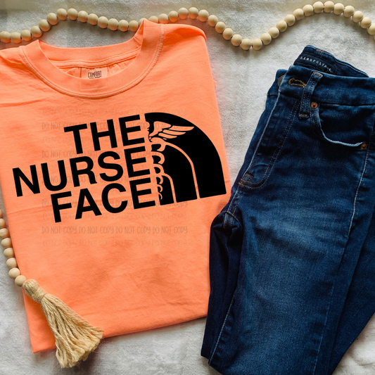 The Nurse Face | Graphic Apparel Tee