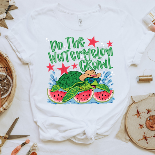Do The Watermelon Crawl  | Graphic Apparel Tee