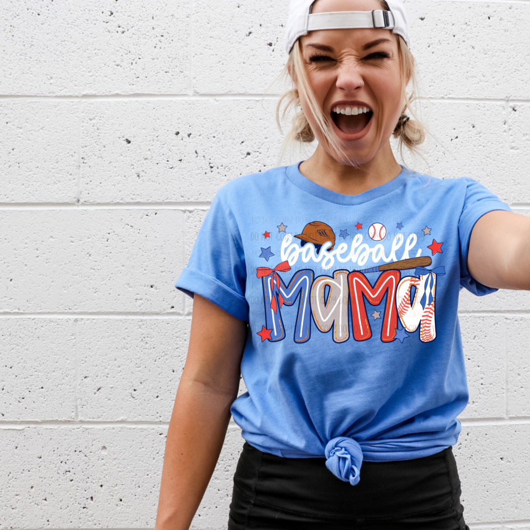 Baseball Mama  | Graphic Apparel Tee