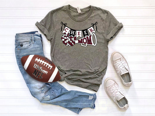 Cheer Mom Pennant Shirt
