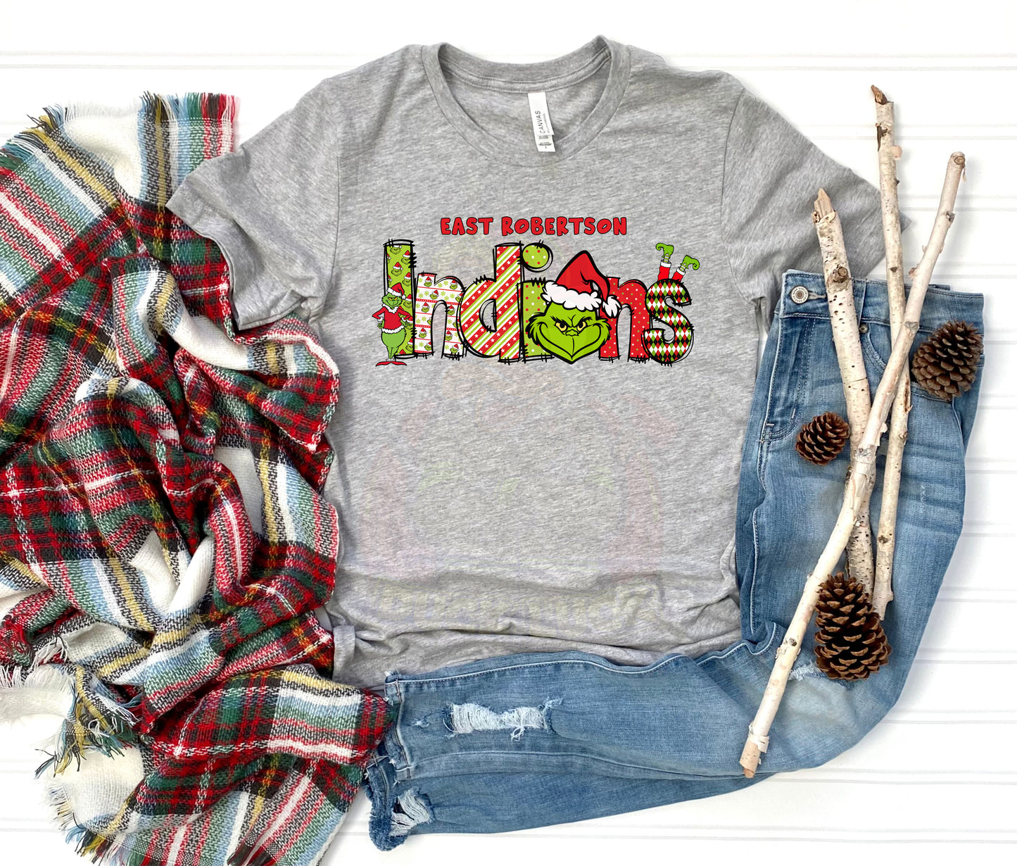 East Robertson Indians Christmas Shirt