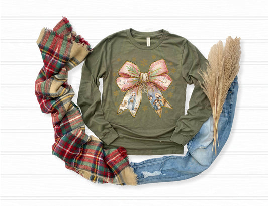 Croquette Nativity Scene Shirt