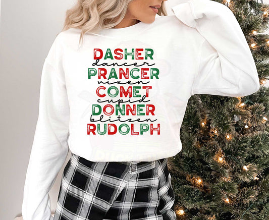 Dasher Dancer Donner Blitzen_Shirt