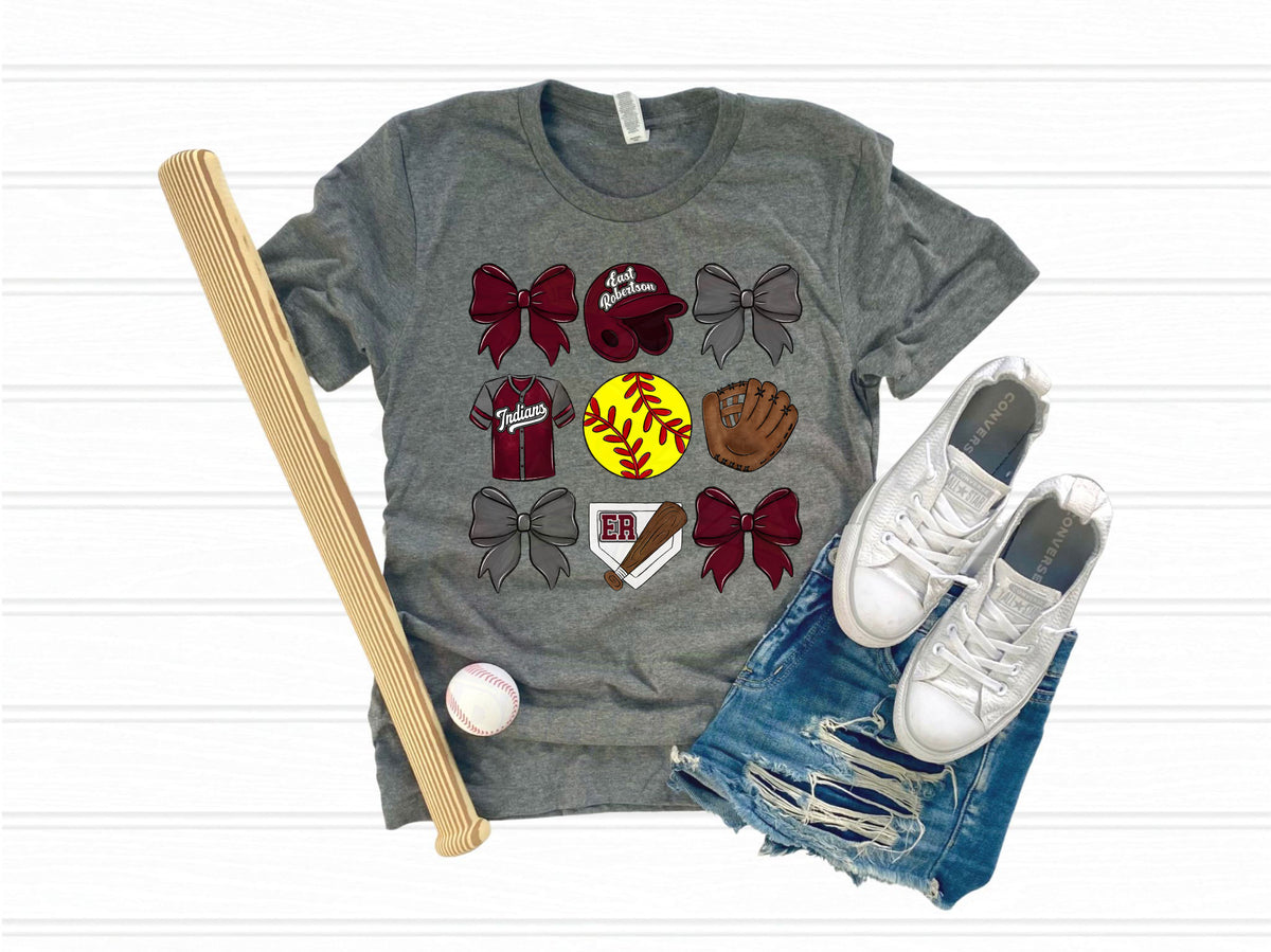 East Robertson Softball Croquette Shirt