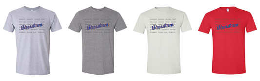 Firestorm Word Art Shirt