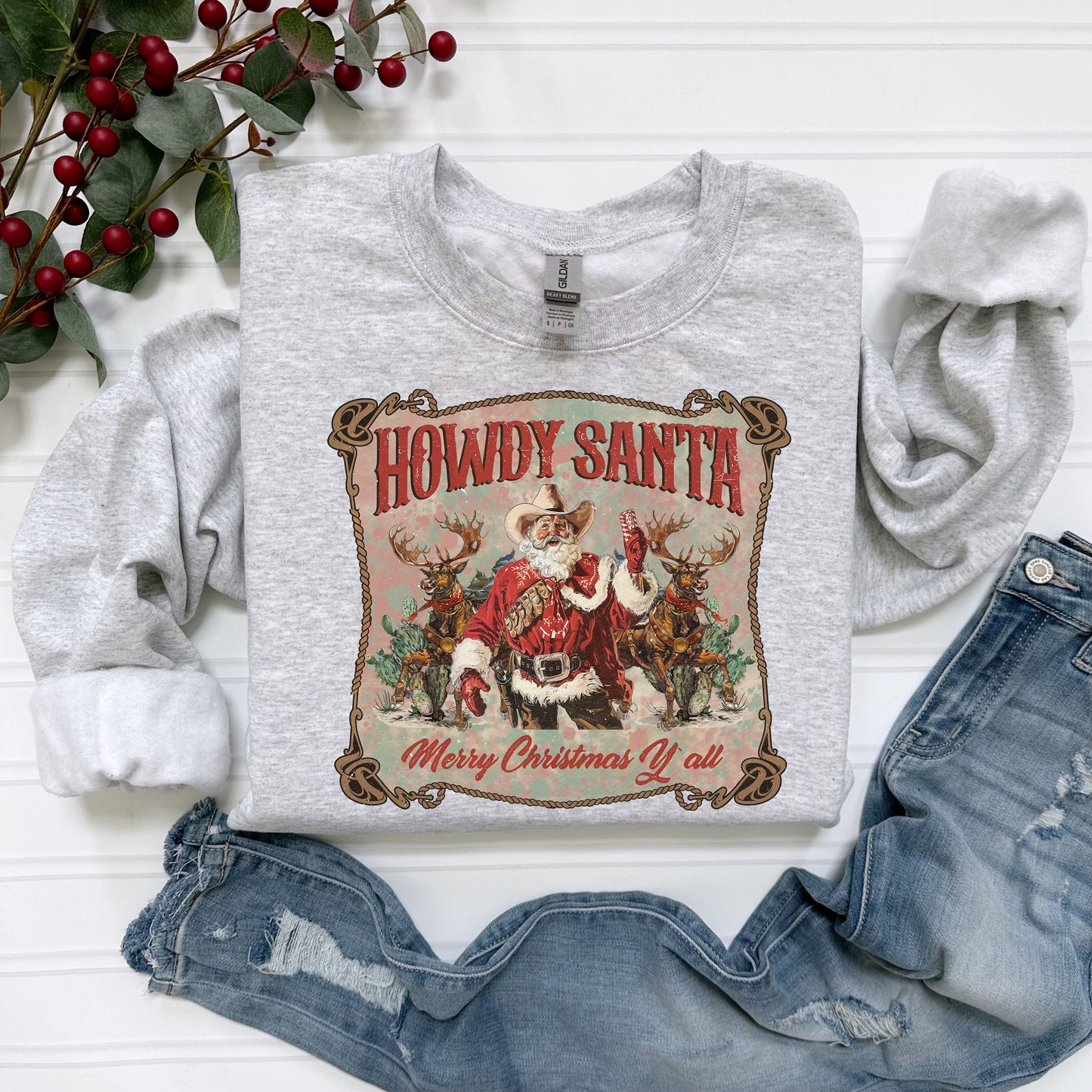 Howdy Santa Shirt