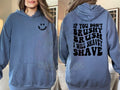 If You Don't Brushy Brush I will Shavy Shave_Dog Groomer_Shirt