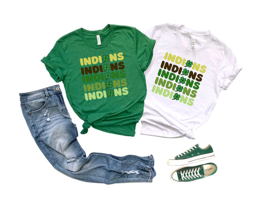 Indians Saint Patricks Day Shirt