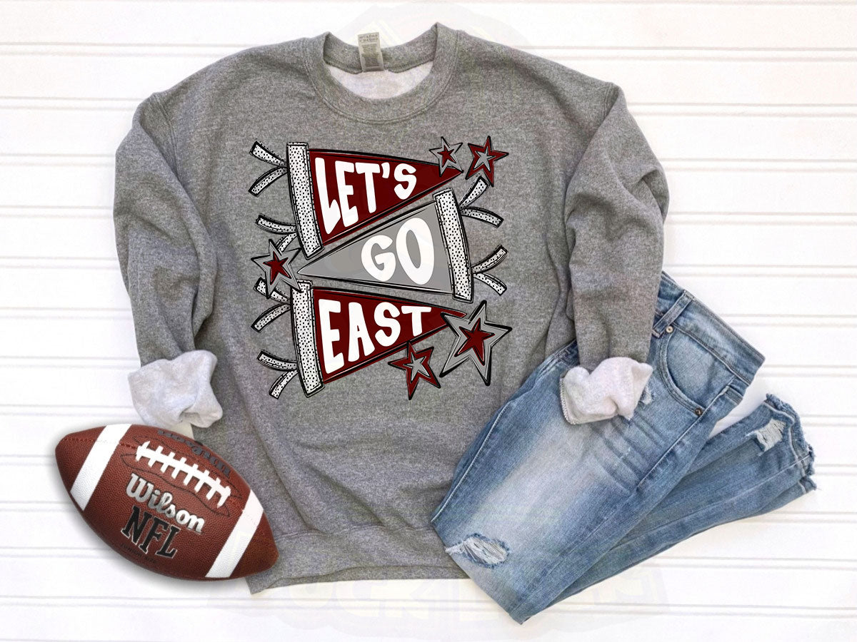 Let's Go East Banner Shirt
