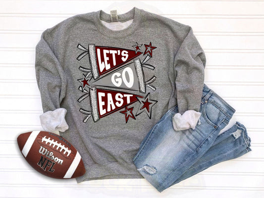 Let's Go East Banner Shirt
