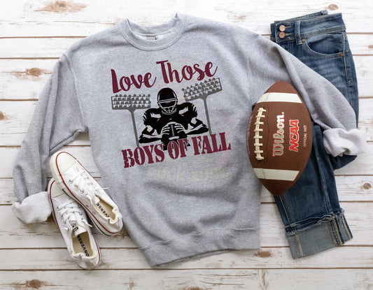 Love the Boys of Fall_T-Shirt