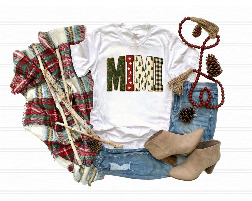 MIMI Holiday Patchwork Shirt