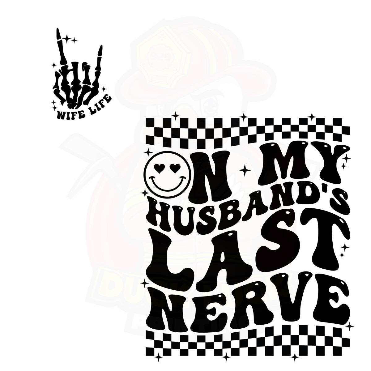 On My Husbands Last Nerve Tshirt