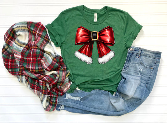 Santa Bow Shirt