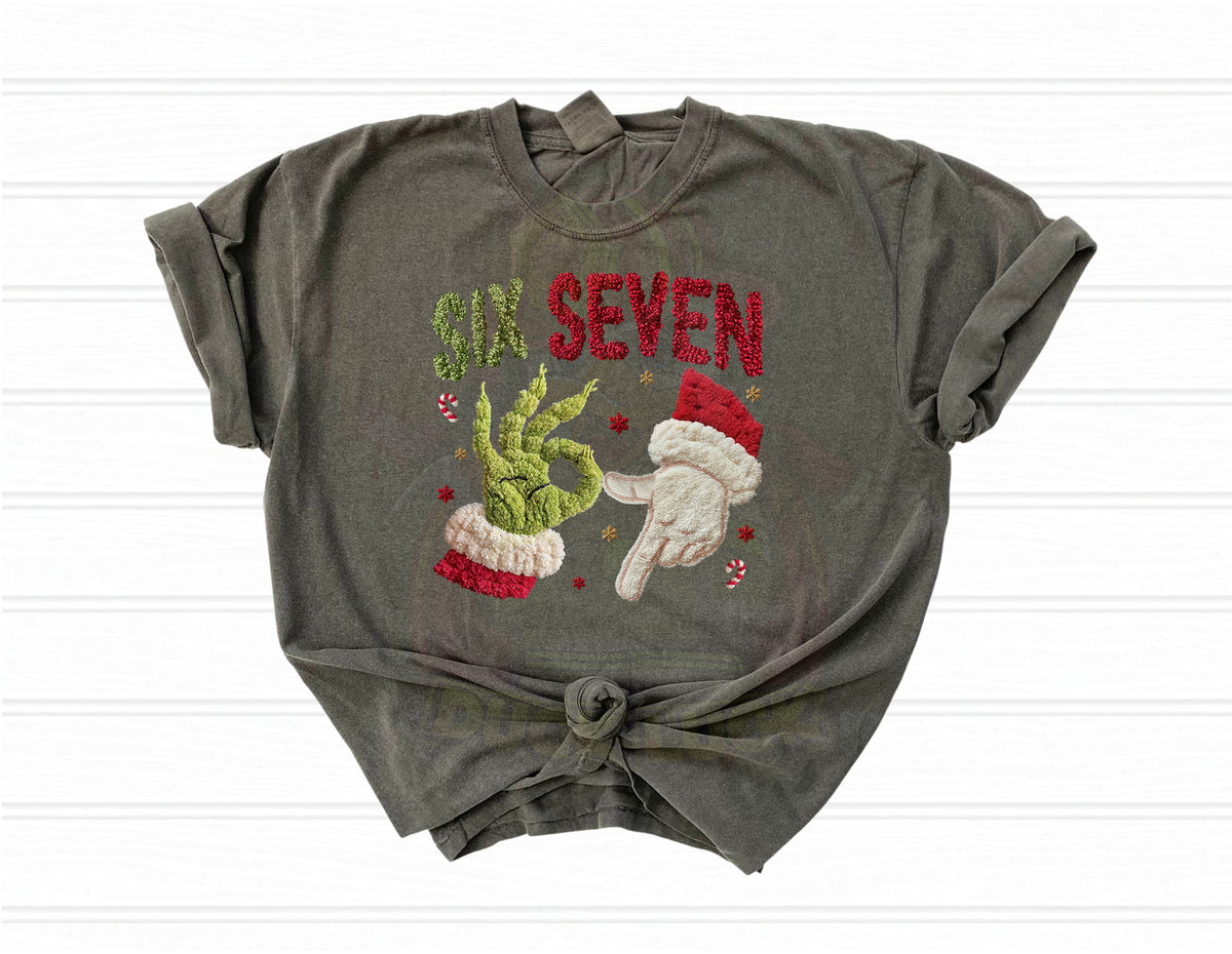 67_six seven_Holiday Shirt